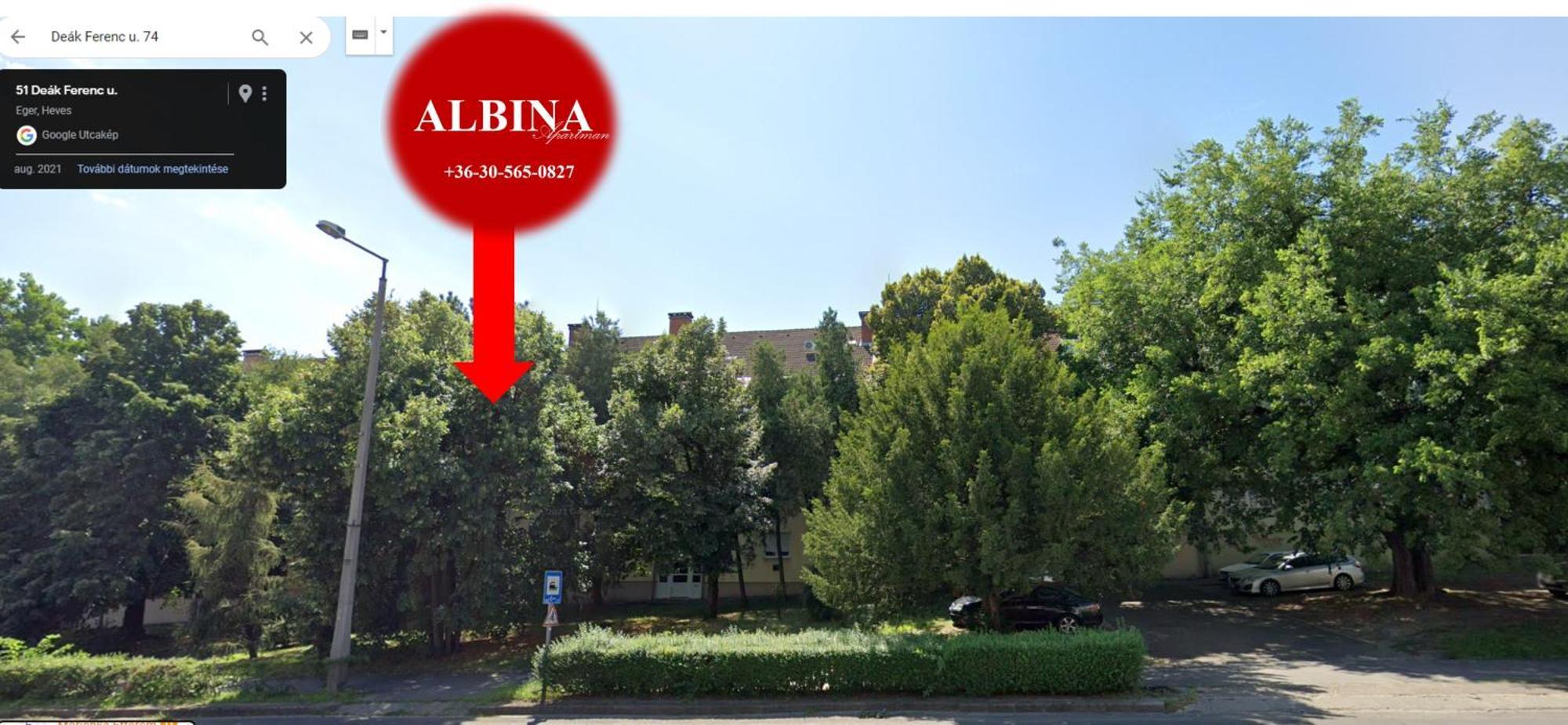 Albina Apartman Eger Extérieur photo